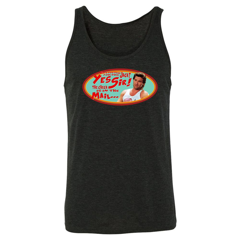 Unisex Jersey Tank - B2SZAQ2J - Charcoal Black Triblend - 5