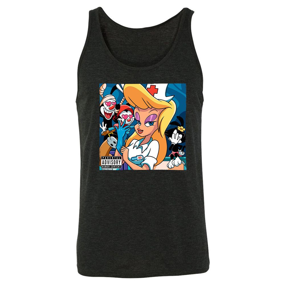 Unisex Jersey Tank - VZ88EJL7 - Charcoal Black Triblend - 5