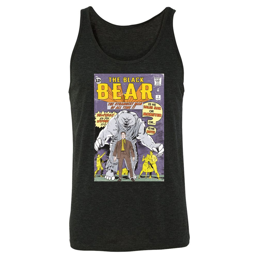 Unisex Jersey Tank - ZAEC14Z6 - Charcoal Black Triblend - 5