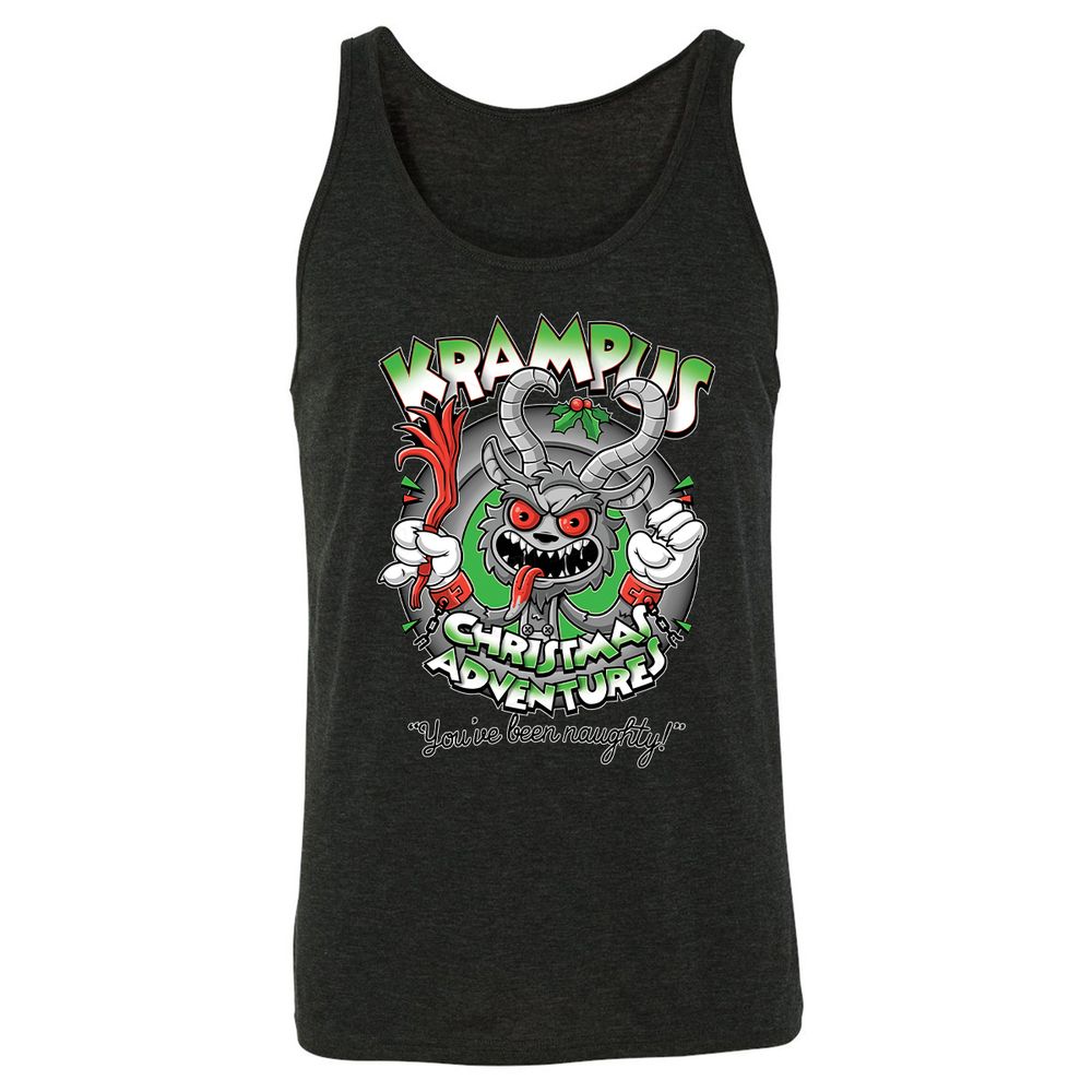 Unisex Jersey Tank - JUBEMHYS - Charcoal Black Triblend - 5