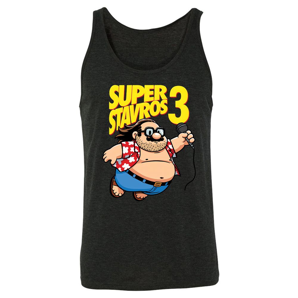 Unisex Jersey Tank - WA7PJUZC - Charcoal Black Triblend - 5