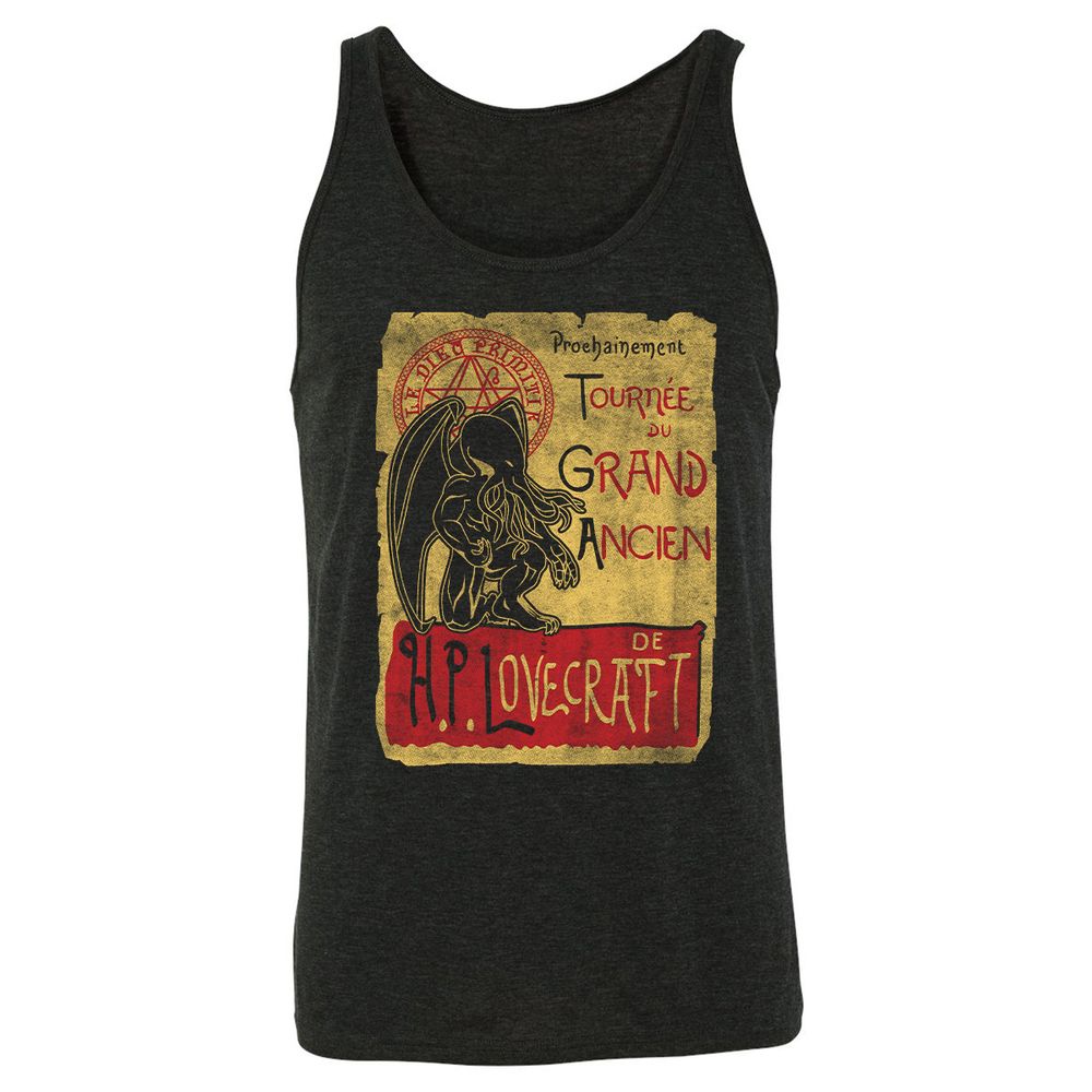 Unisex Jersey Tank - Q56APUNW - Charcoal Black Triblend - 5