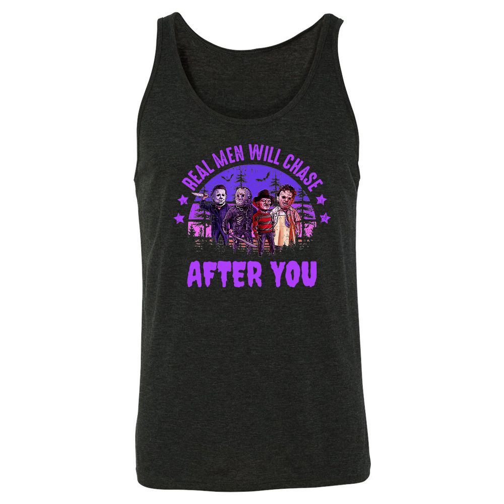 Unisex Jersey Tank - 4SNM42YG - Charcoal Black Triblend - 5