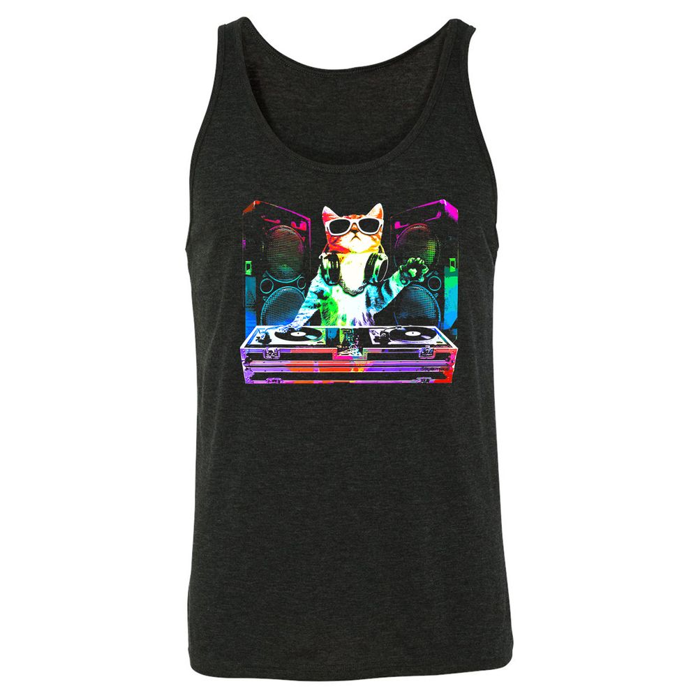 Unisex Jersey Tank - 1KS3FGC1 - Charcoal Black Triblend - 5