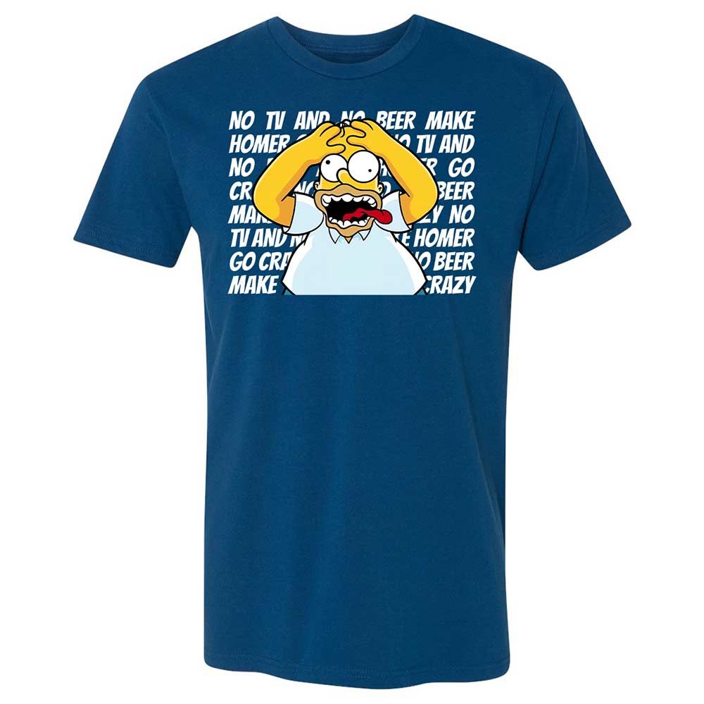 No TV and No Beer Make Homer Go Crazy - Cool Blue - 5