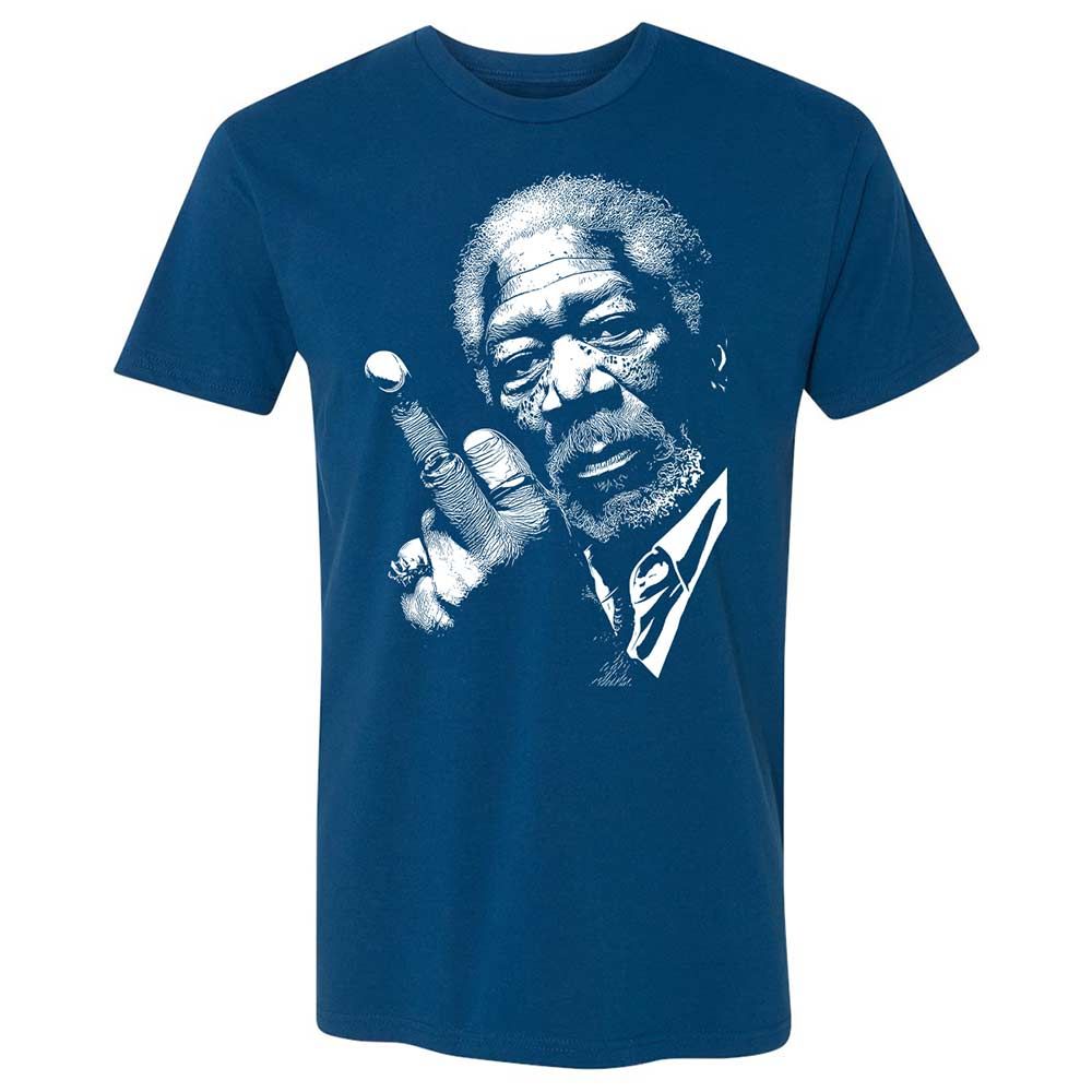 Morgan Freeman middle finger - Cool Blue - 5