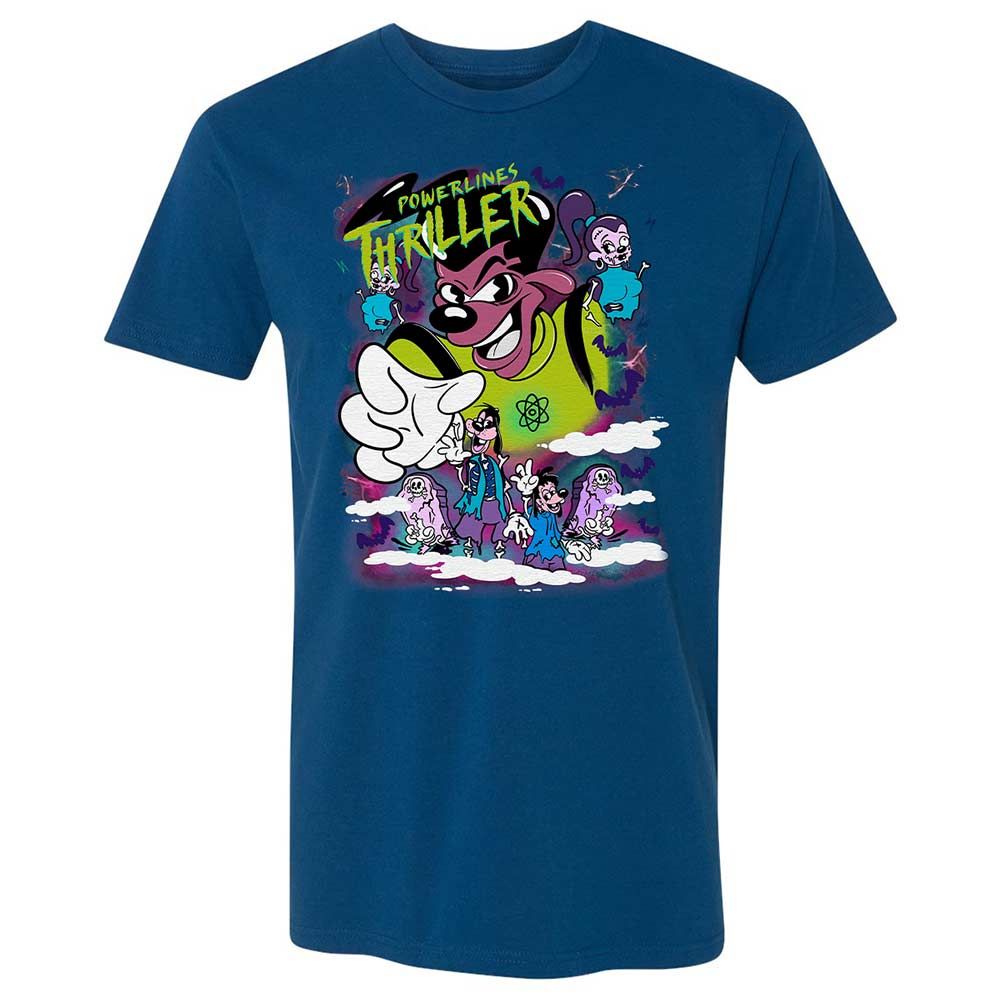 Vintage Pop Cartoon Horror Mashup - Cool Blue - 5