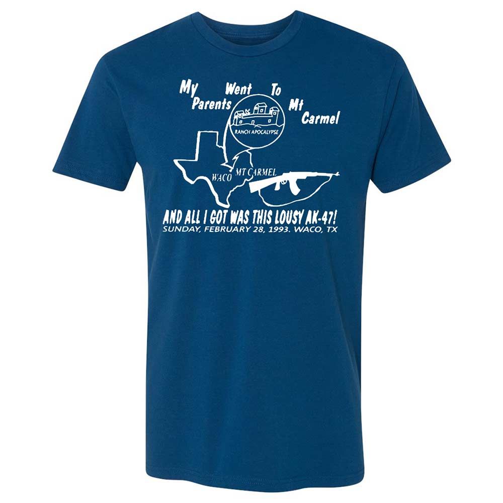 Premium Unisex T-Shirt - B9NM6X1V - Cool Blue - 5