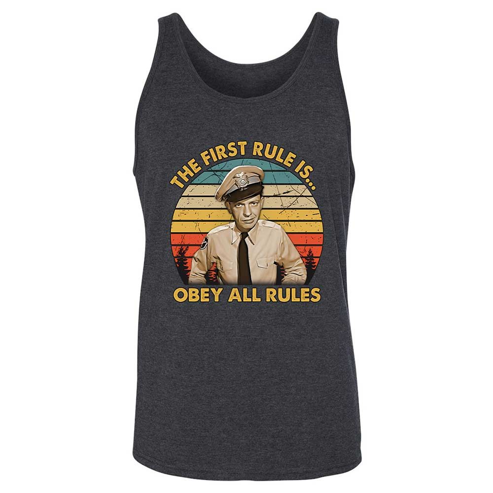 Unisex Jersey Tank - 4QW4B5AY - Dark Grey Heather - 5