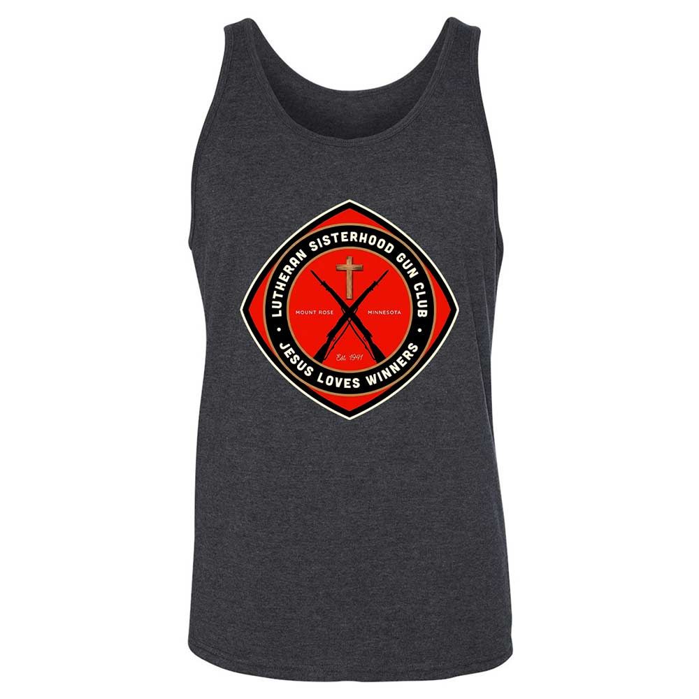 Lutheran Sisterhood Gun Club - Dark Grey Heather - 5