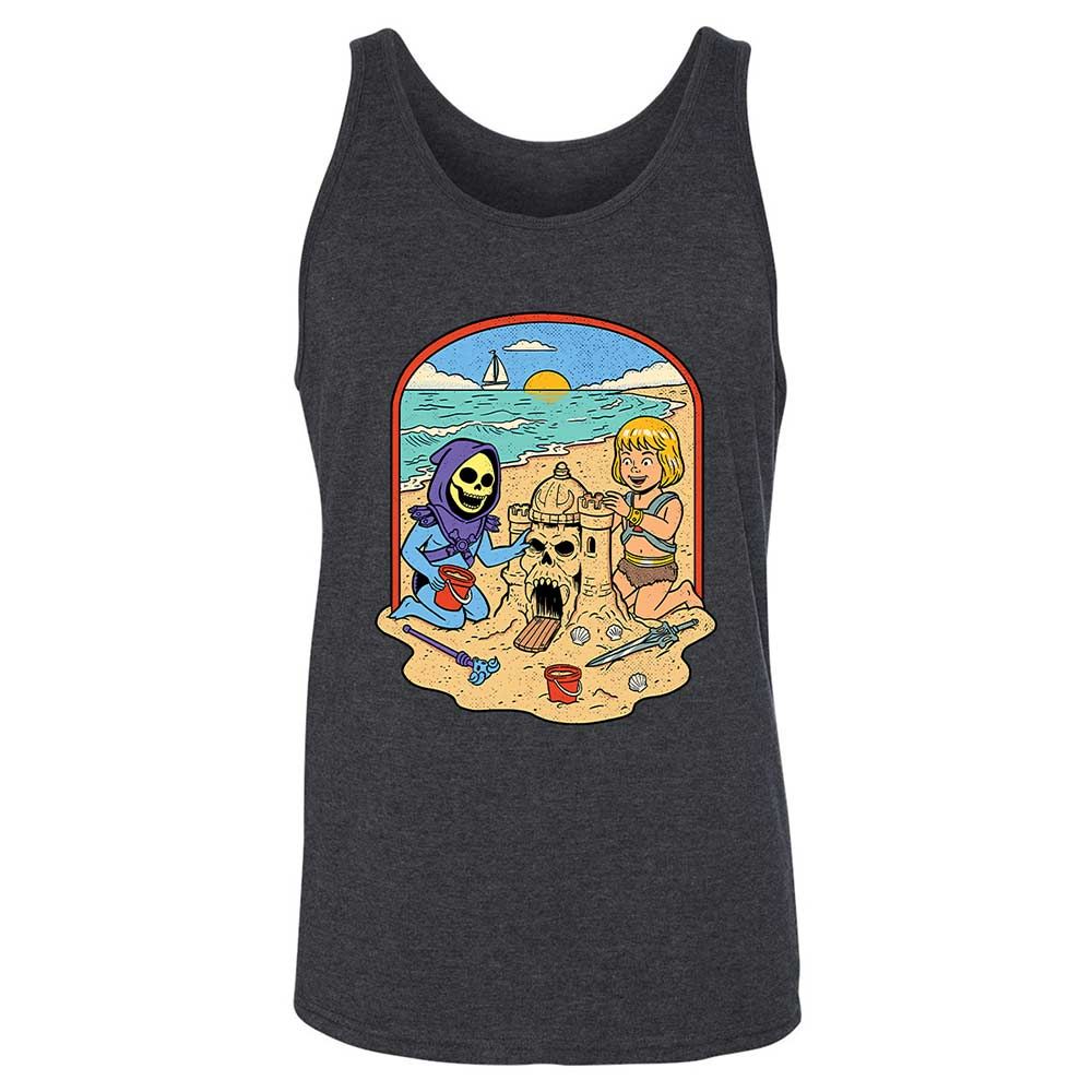 Unisex Jersey Tank - 7Y4KMEB7 - Dark Grey Heather - 5