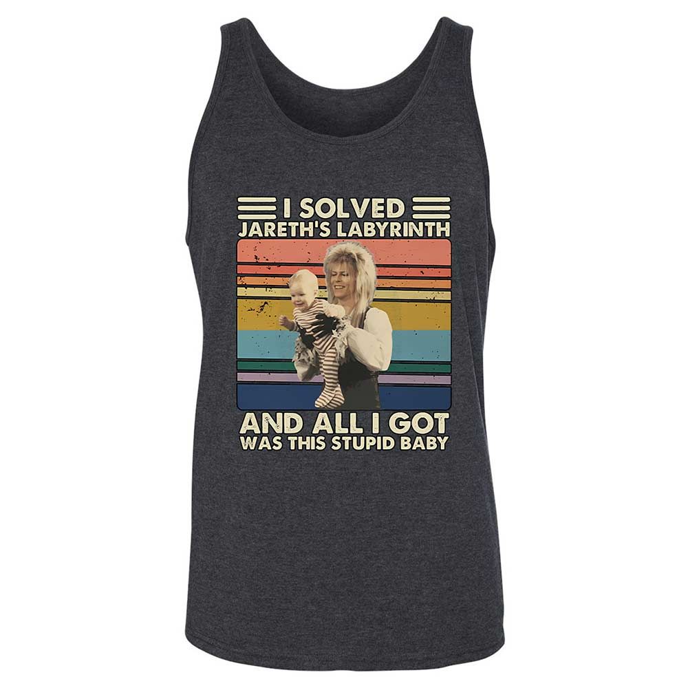 Unisex Jersey Tank - NS65PHQX - Dark Grey Heather - 5