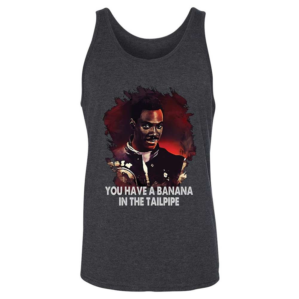 Banana In The Tailpipe - Dark Grey Heather - 5