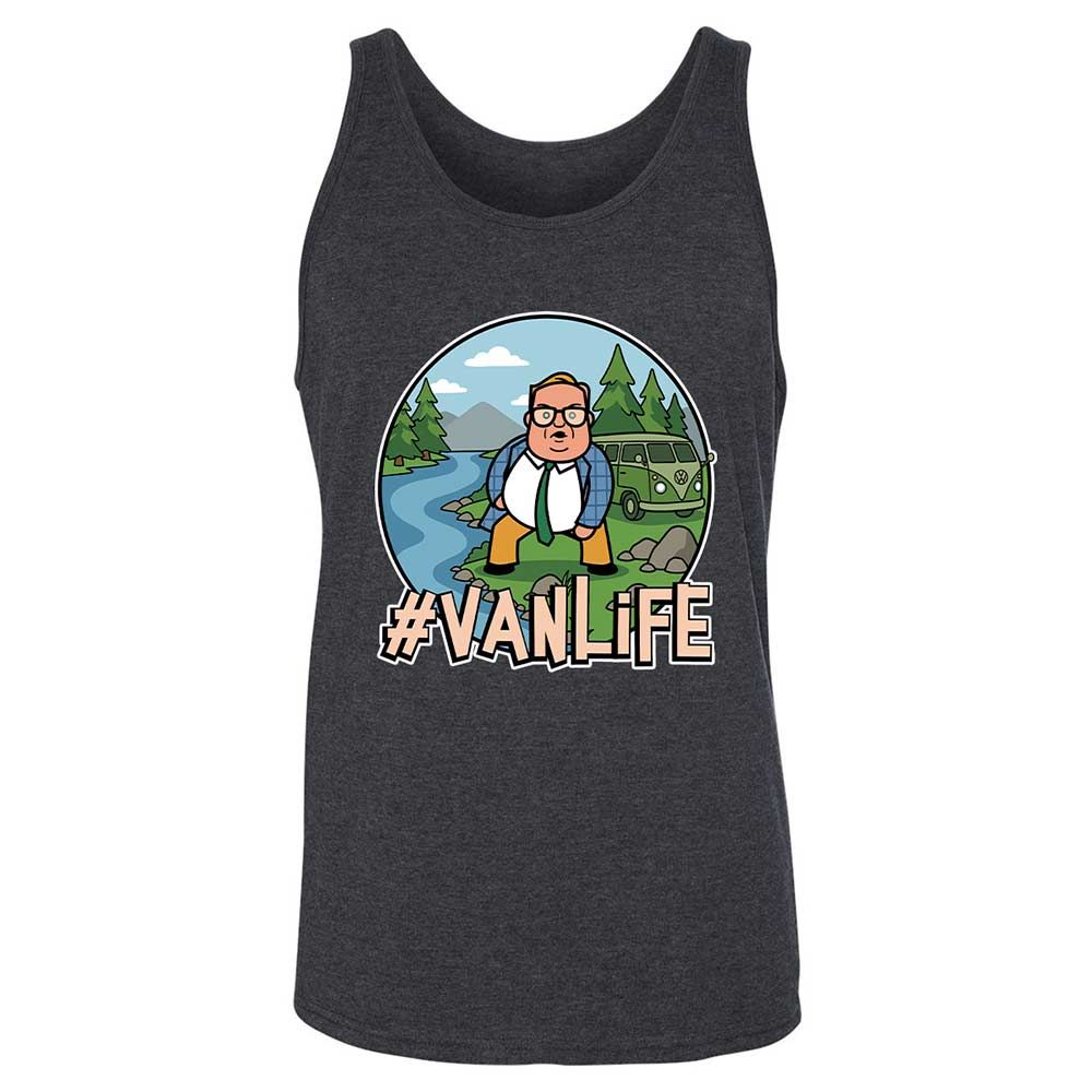 Vanlife living in a van down by the river - Dark Grey Heather - 5