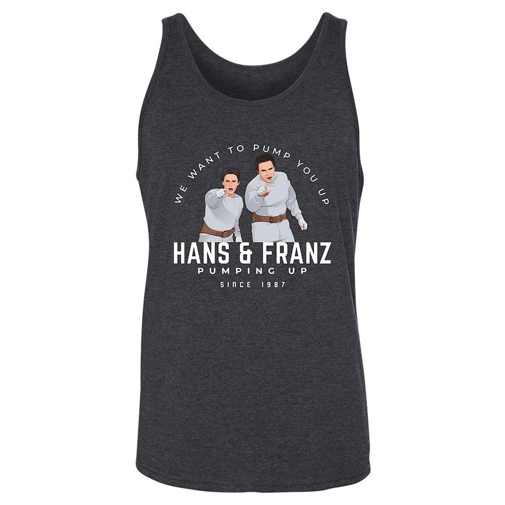 Unisex Jersey Tank - GLV1HU67 - Dark Grey Heather - 5