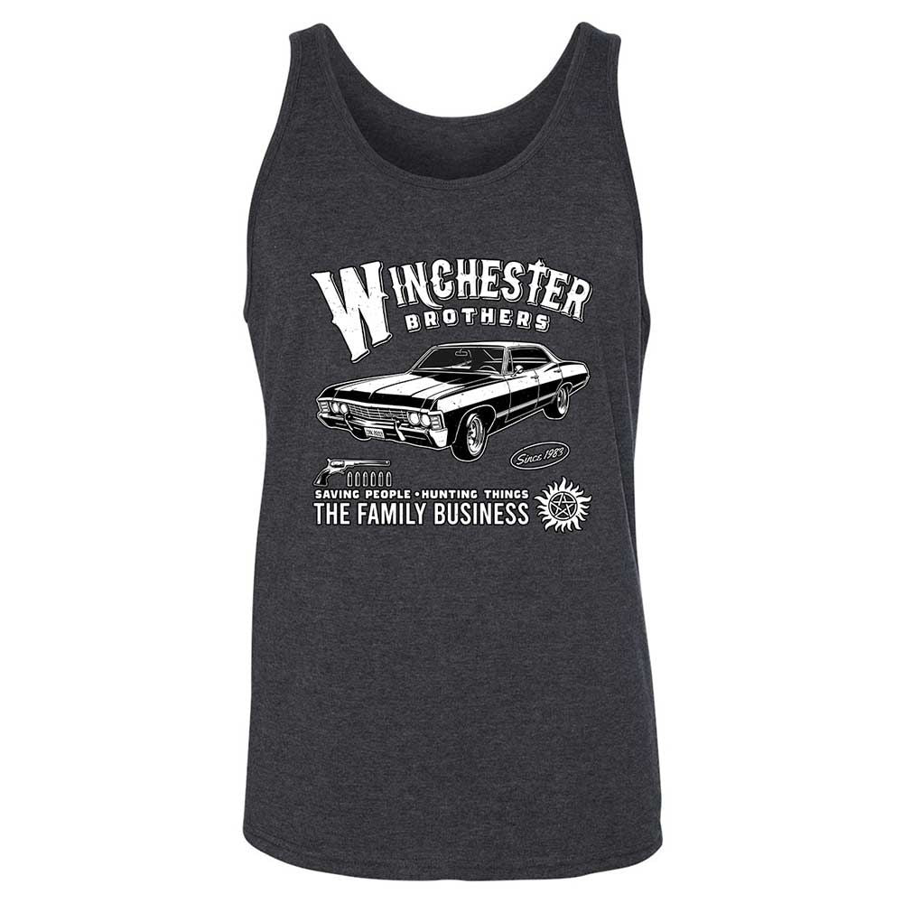 Unisex Jersey Tank - L943NVGD - Dark Grey Heather - 5