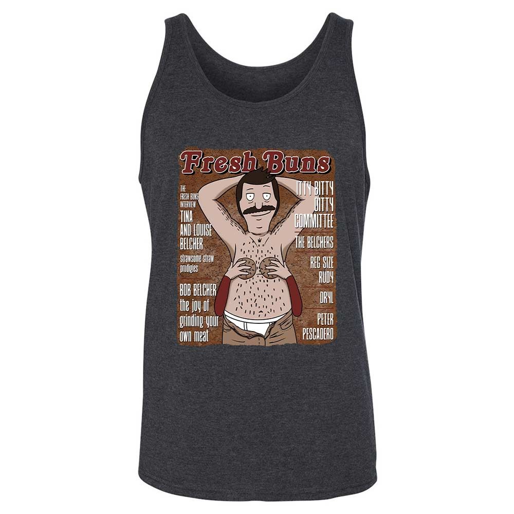 Unisex Jersey Tank - XU1HVSXW - Dark Grey Heather - 5