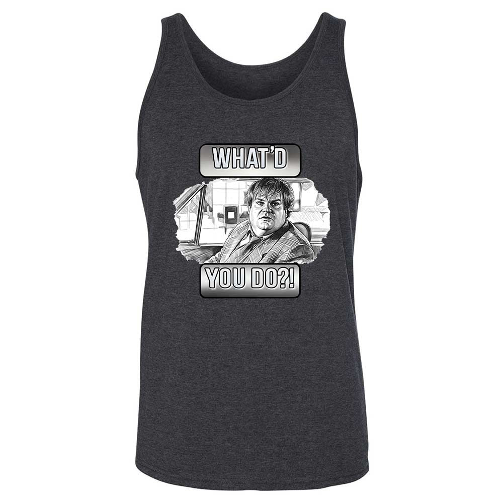 Unisex Jersey Tank - KNQ7JQRM - Dark Grey Heather - 5
