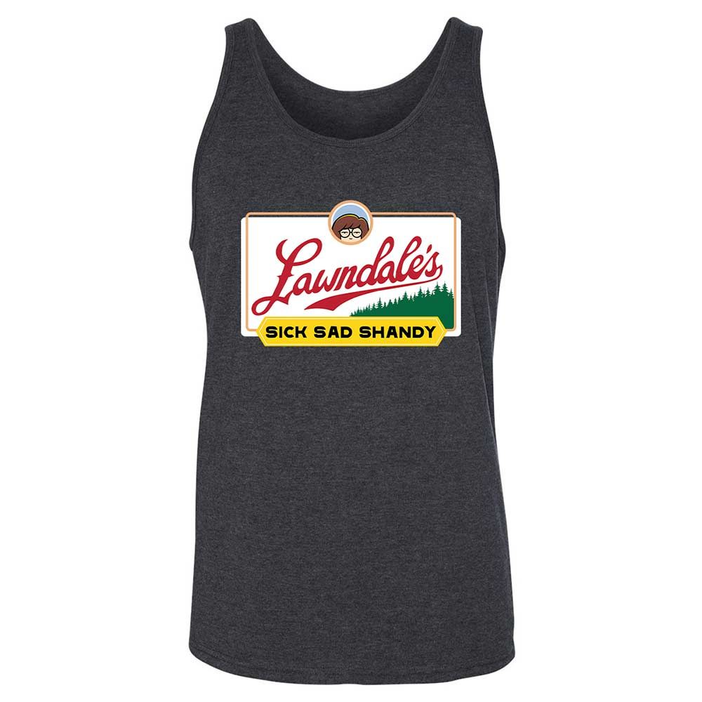 Unisex Jersey Tank - EBVEWS6D - Dark Grey Heather - 5