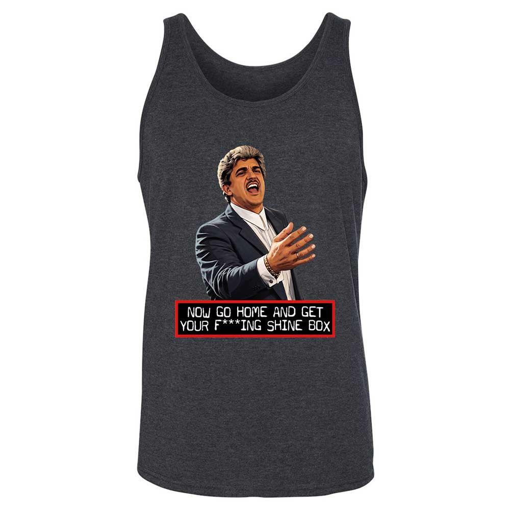 Unisex Jersey Tank - 45M8PKSV - Dark Grey Heather - 5