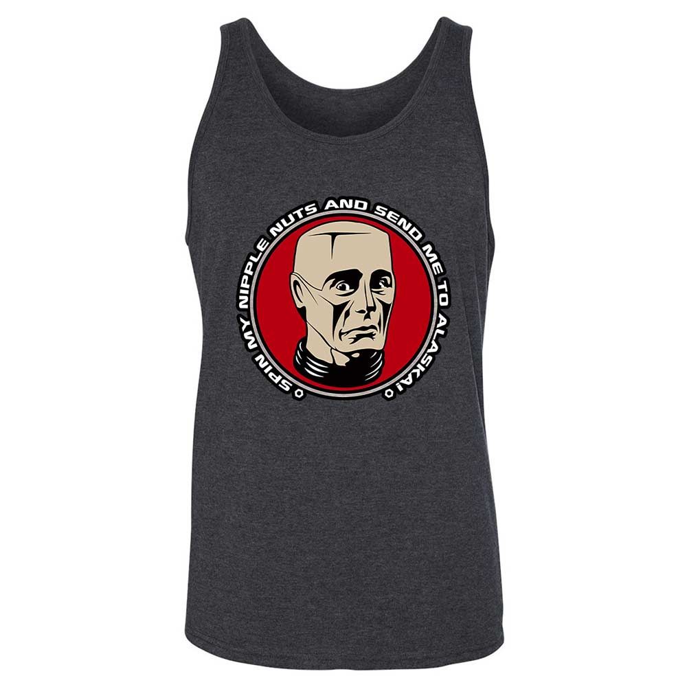 Unisex Jersey Tank - R5QPWNSF - Dark Grey Heather - 5