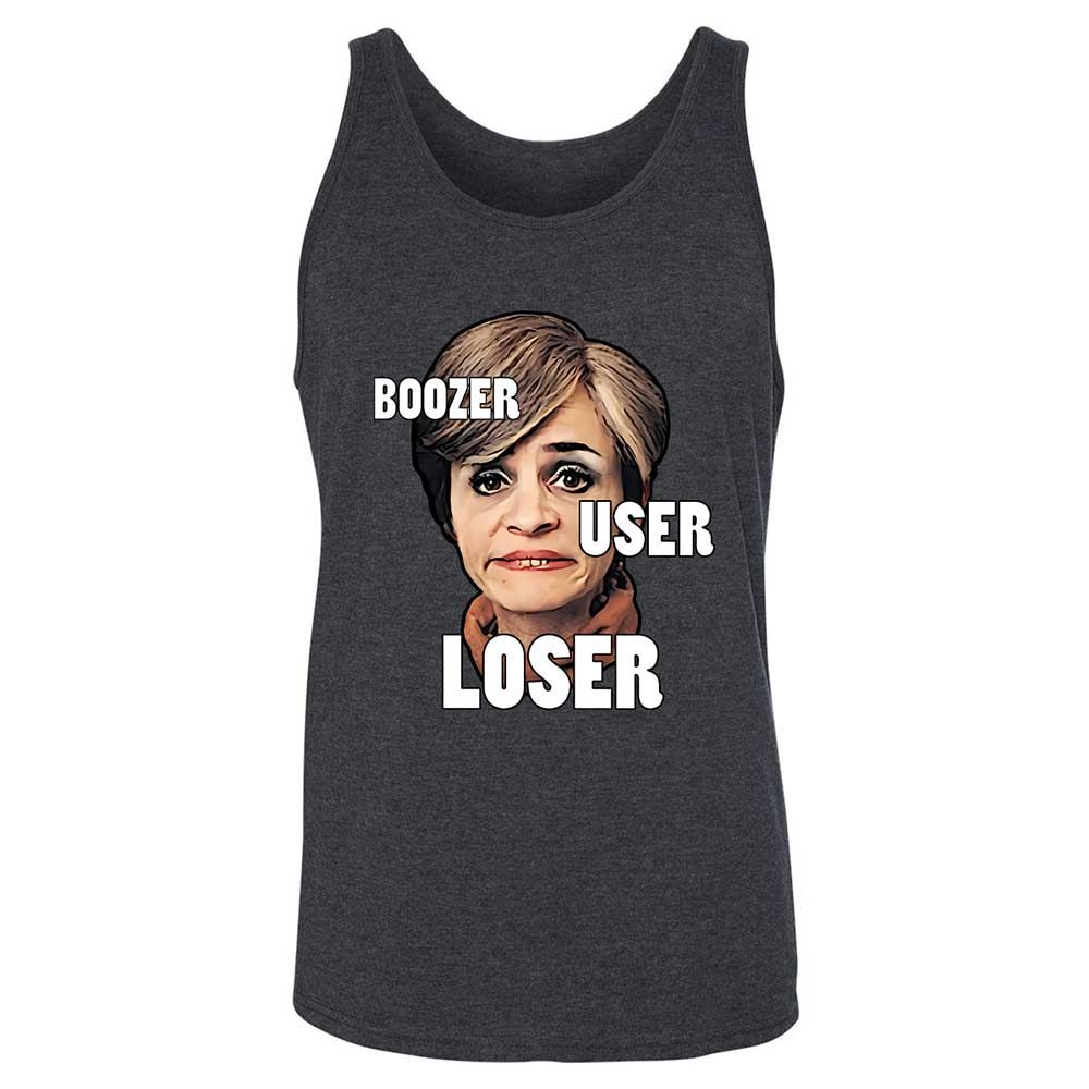 I was a boozer, a user, and a loser - Dark Grey Heather - 5