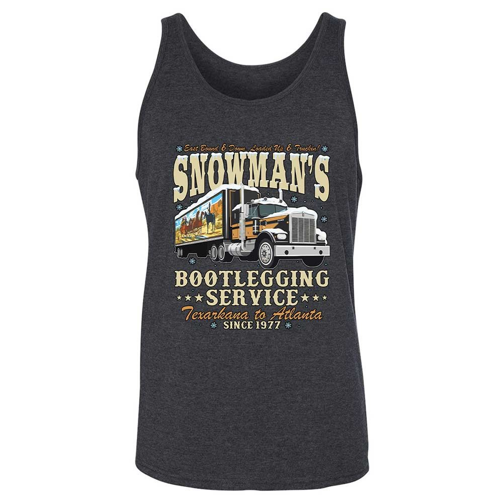 Snowman's Bootlegging Service - Dark Grey Heather - 5
