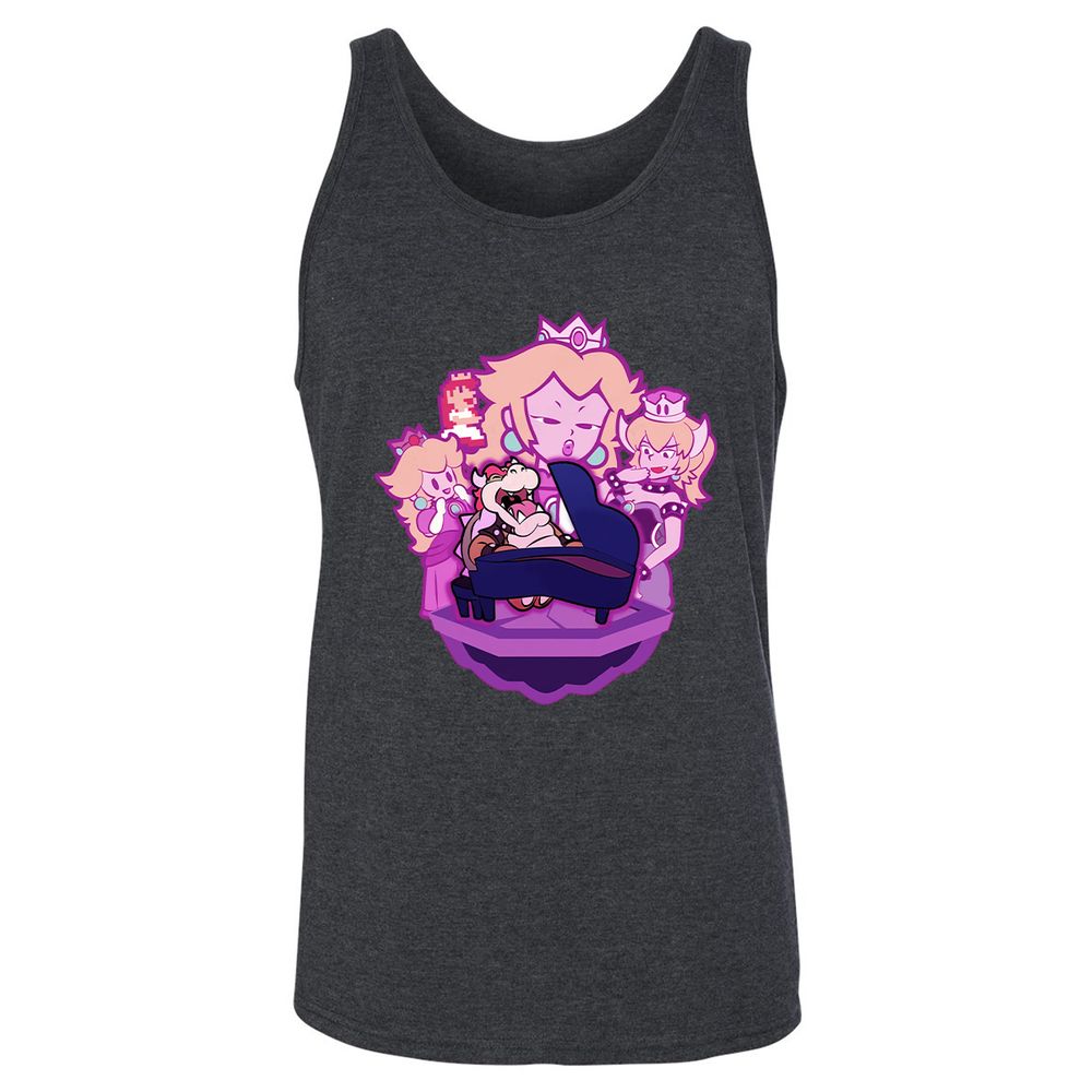 Unisex Jersey Tank - PFLSKQCU - Dark Grey Heather - 5