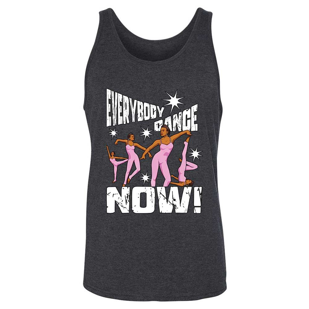 Unisex Jersey Tank - Y3KLGF4Q - Dark Grey Heather - 5