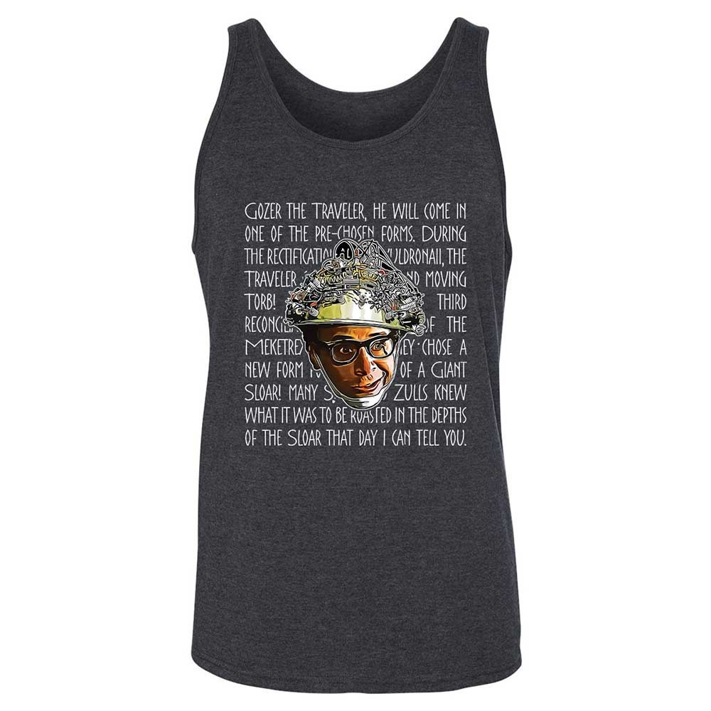 Unisex Jersey Tank - L78WGHEQ - Dark Grey Heather - 5