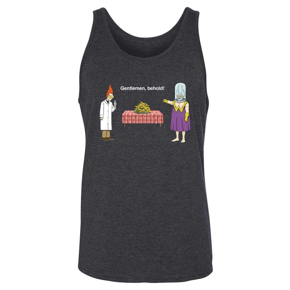 Unisex Jersey Tank - EDZJQSHC - Dark Grey Heather - 5