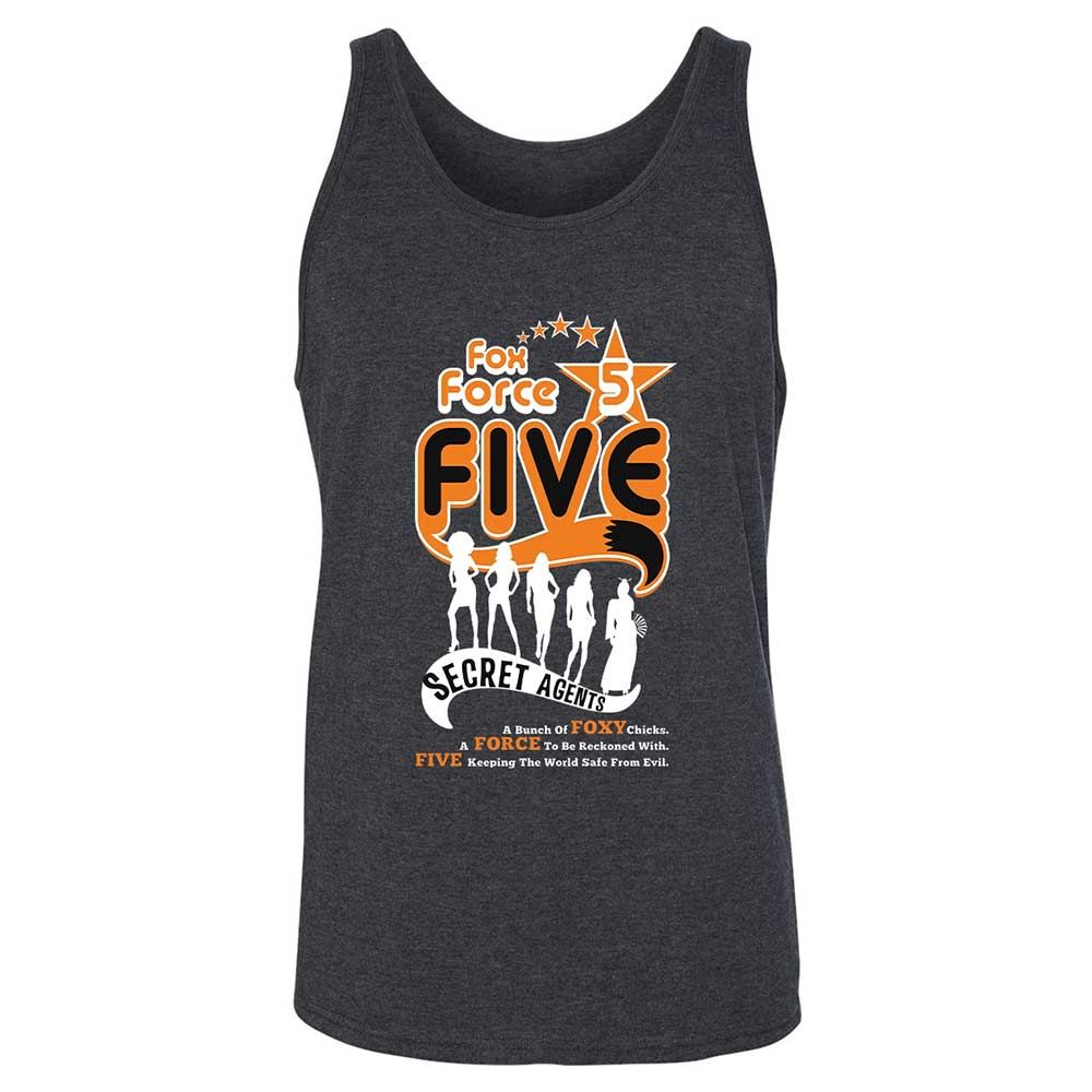 Unisex Jersey Tank - YCZQANQM - Dark Grey Heather - 5