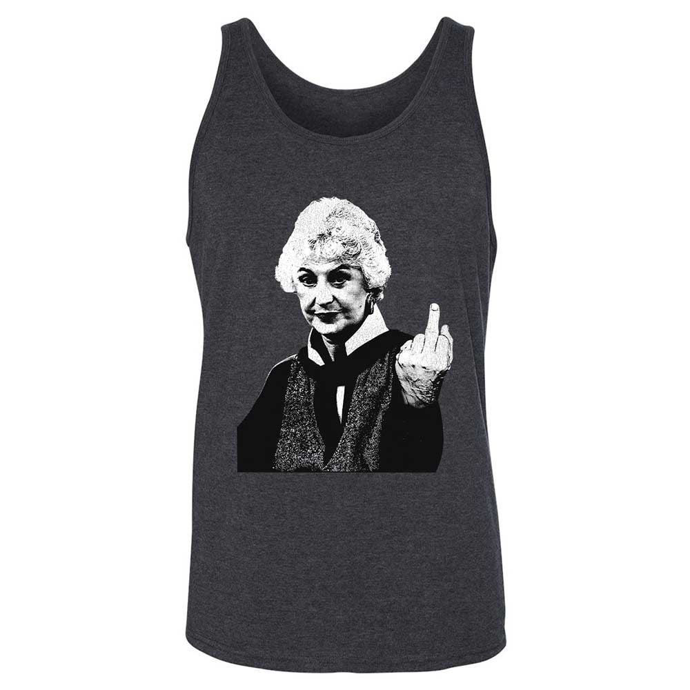 Unisex Jersey Tank - VAVXV6D2 - Dark Grey Heather - 5