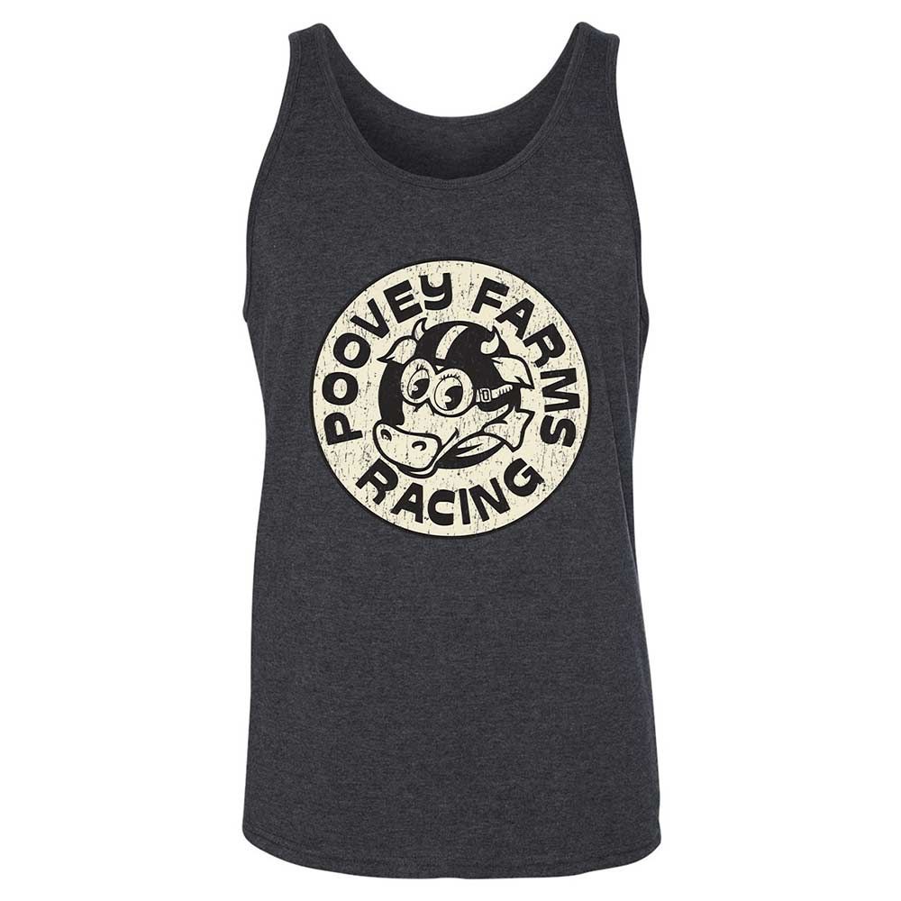 Unisex Jersey Tank - XKMN67G9 - Dark Grey Heather - 5
