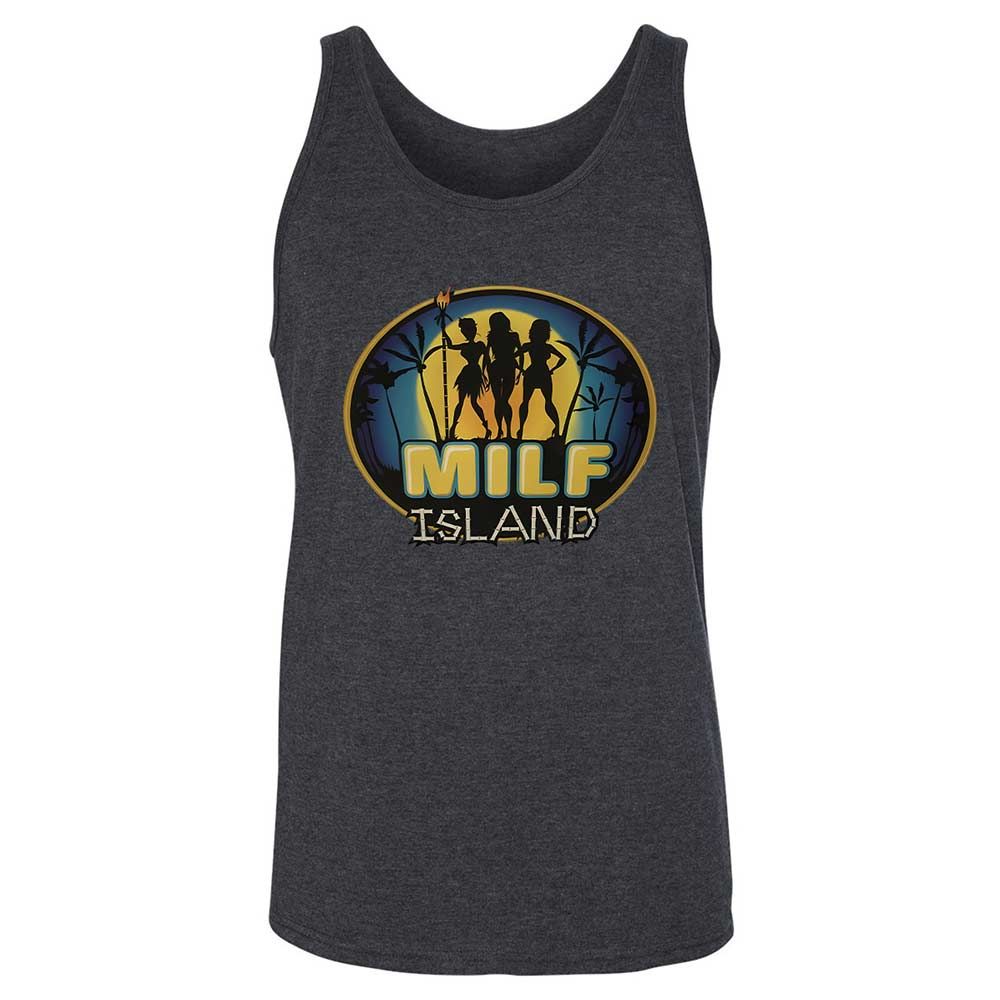 Unisex Jersey Tank - WXUYN91A - Dark Grey Heather - 5