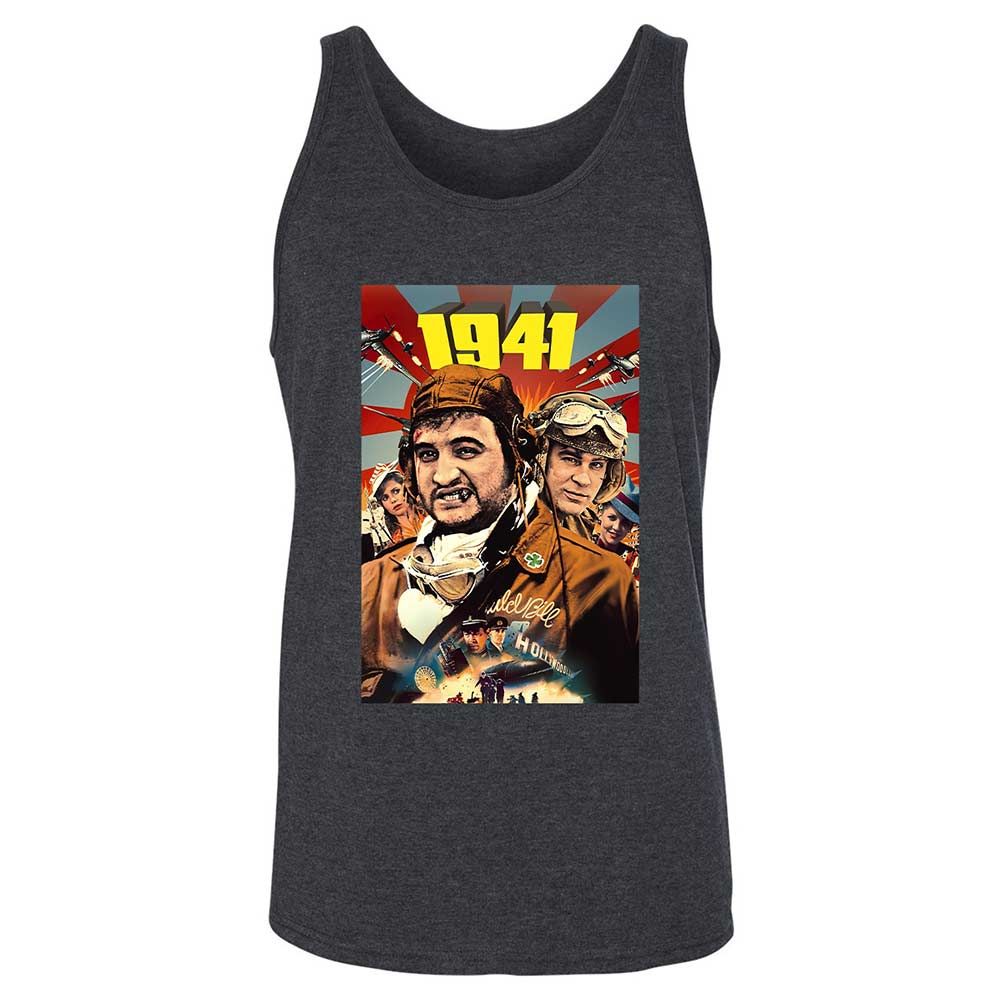 Unisex Jersey Tank - JCFEHV93 - Dark Grey Heather - 5