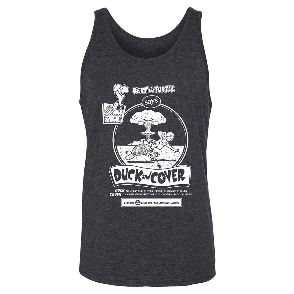 Unisex Jersey Tank - K7RDA4RD - Dark Grey Heather - 5