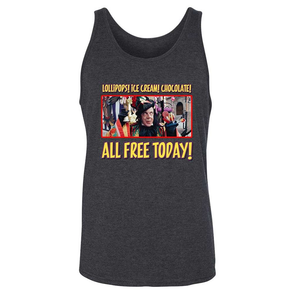 Unisex Jersey Tank - HQ69BF4K - Dark Grey Heather - 5
