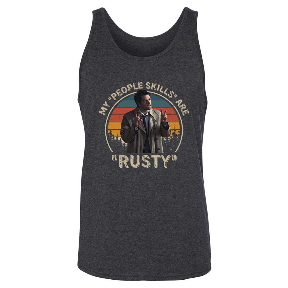 Unisex Jersey Tank - 9TUNH29H - Dark Grey Heather - 5