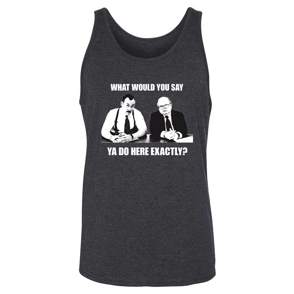 Unisex Jersey Tank - 9NFQVNG5 - Dark Grey Heather - 5