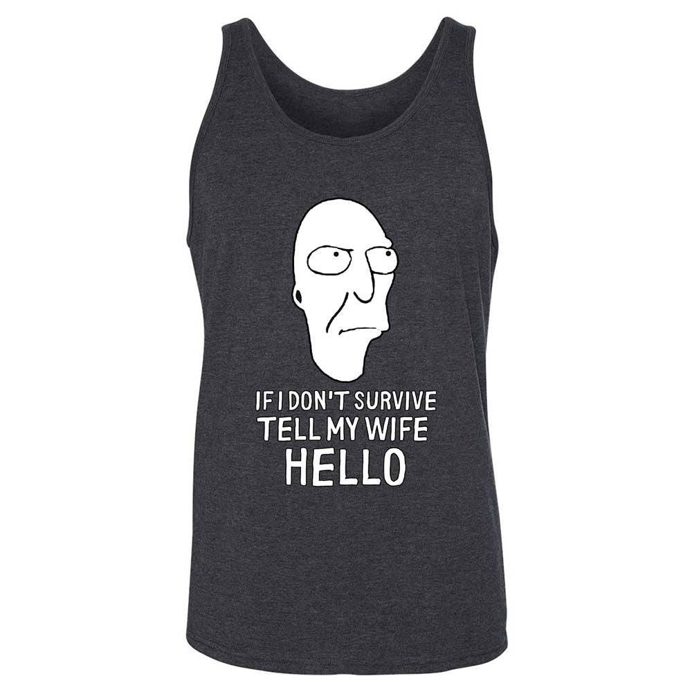 Unisex Jersey Tank - MSPWK7P6 - Dark Grey Heather - 5