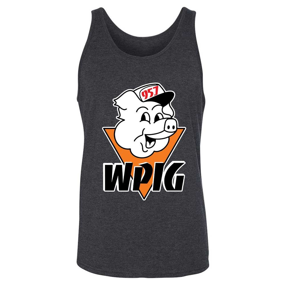 Wpig 95.7 Radio Station - Dark Grey Heather - 5