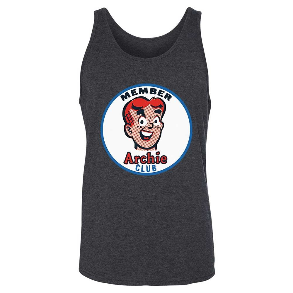 Unisex Jersey Tank - 8CYMUZF9 - Dark Grey Heather - 5