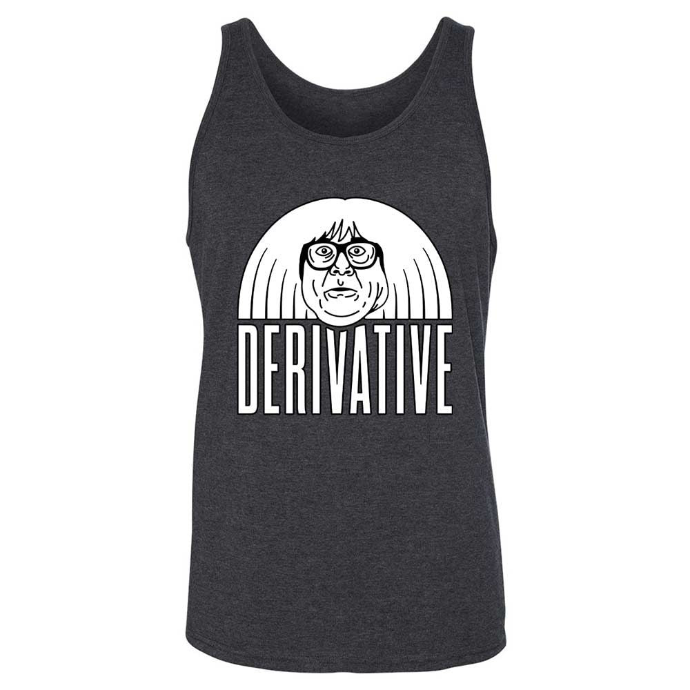 Unisex Jersey Tank - 1YQ4W648 - Dark Grey Heather - 5