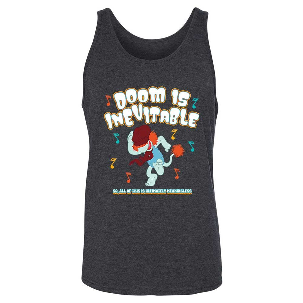 Unisex Jersey Tank - ZE1E9BMD - Dark Grey Heather - 5