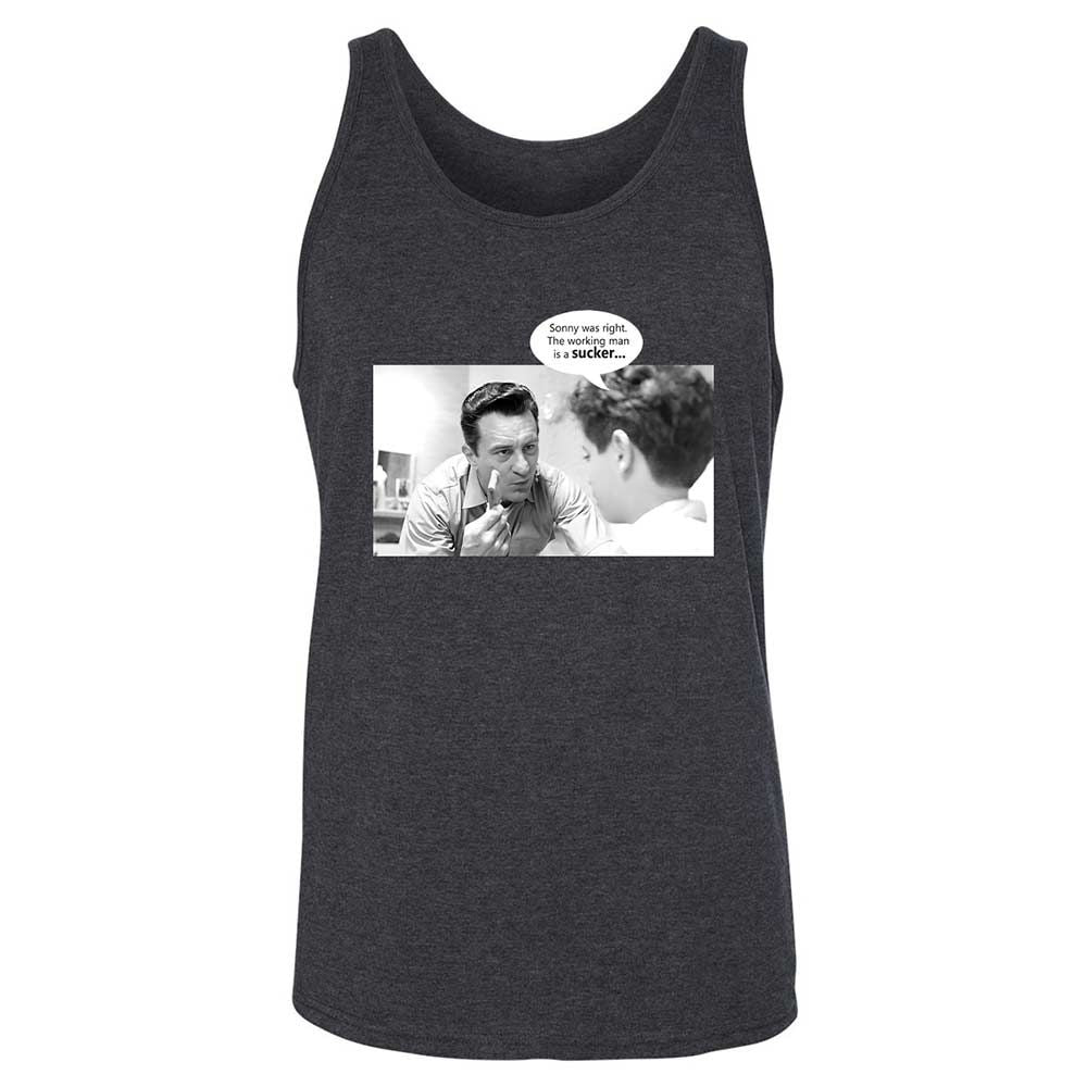 Unisex Jersey Tank - Q6ZN49X3 - Dark Grey Heather - 5