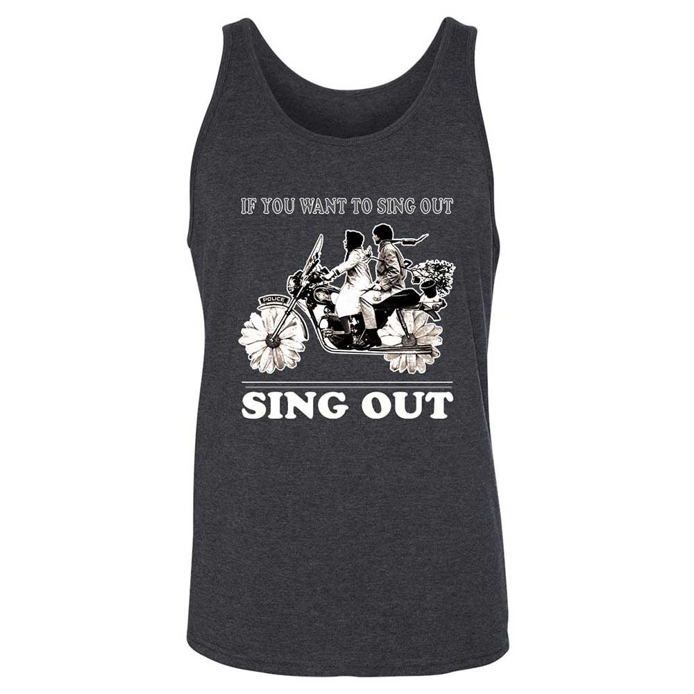 If you want to sing out, sing out - Dark Grey Heather - 5