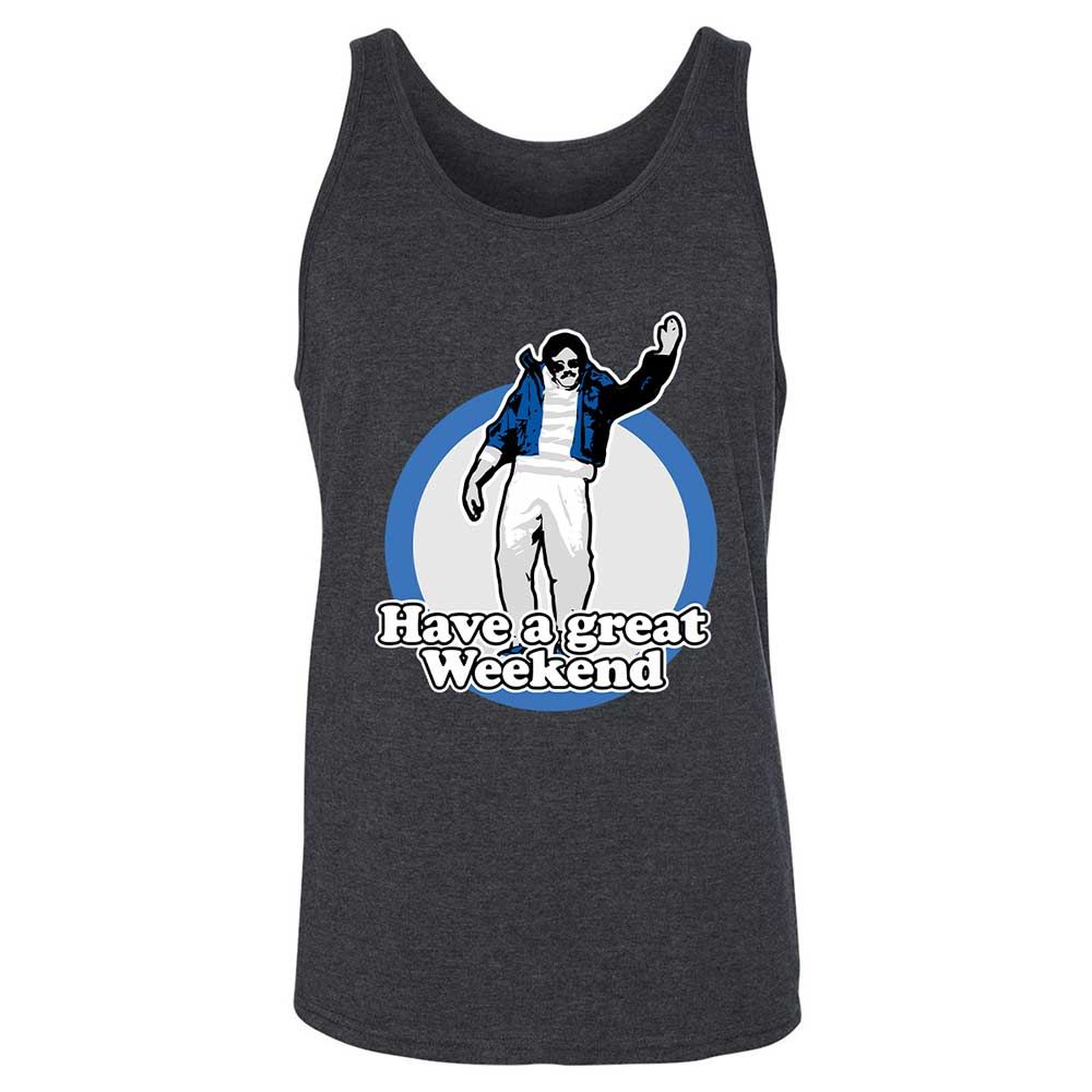 Unisex Jersey Tank - WEAZEBZ2 - Dark Grey Heather - 5