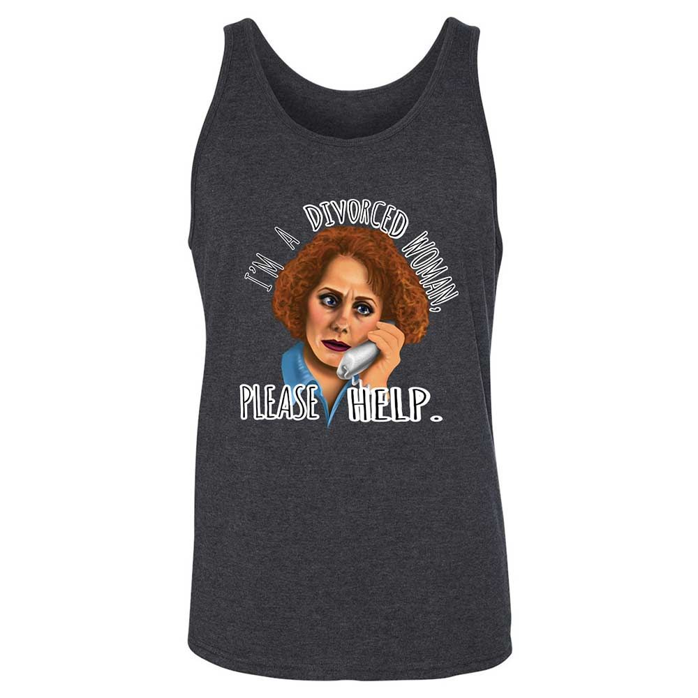 Unisex Jersey Tank - 1T94L4YG - Dark Grey Heather - 5