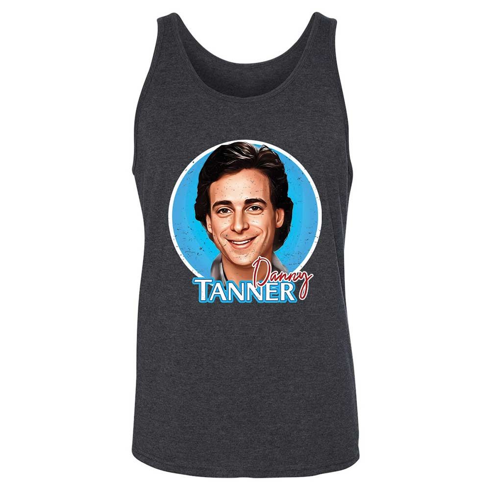 Unisex Jersey Tank - E8FPFQRZ - Dark Grey Heather - 5